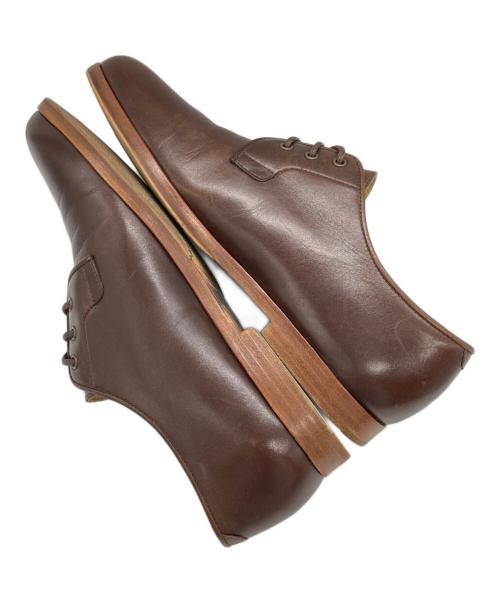 A.P.C.（アーペーセー）A.P.C. (アーペーセー) 3ホールプレーントゥシューズ ブラウン サイズ:40の古着・服飾アイテム