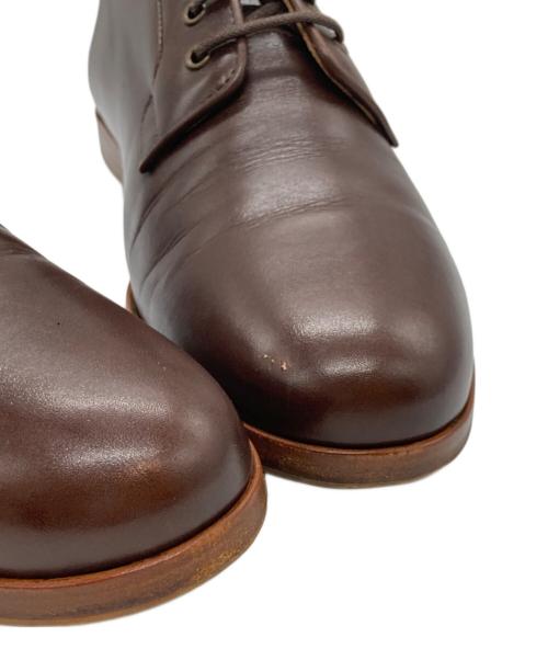 A.P.C.（アーペーセー）A.P.C. (アーペーセー) 3ホールプレーントゥシューズ ブラウン サイズ:40の古着・服飾アイテム