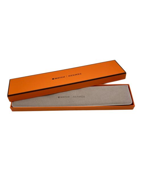 HERMES（エルメス）HERMES (エルメス) シンプルトゥールディプロイアントバックルレザーストラップ アップルウォッチベルト ブラックの古着・服飾アイテム