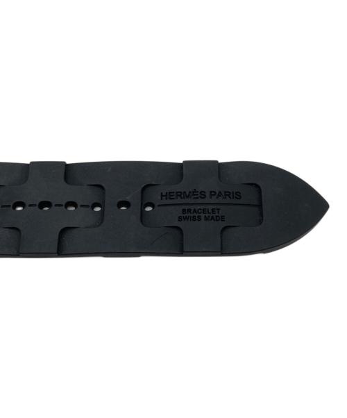 HERMES（エルメス）HERMES (エルメス) キリムシンプルトゥールシングル アップルウォッチベルト ブラックの古着・服飾アイテム