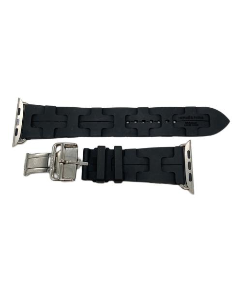 HERMES（エルメス）HERMES (エルメス) キリムシンプルトゥールシングル アップルウォッチベルト ブラックの古着・服飾アイテム