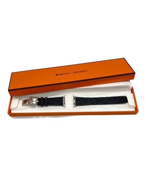 HERMES（エルメス）HERMES (エルメス) キリムシンプルトゥールシングル アップルウォッチベルト ブラックの古着・服飾アイテム