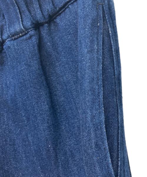 soi-e（ソワ）soi-e (ソワ) コットンリネンデニムパンツ インディゴ サイズ:1の古着・服飾アイテム