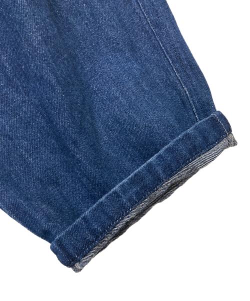 soi-e（ソワ）soi-e (ソワ) コットンリネンデニムパンツ インディゴ サイズ:1の古着・服飾アイテム