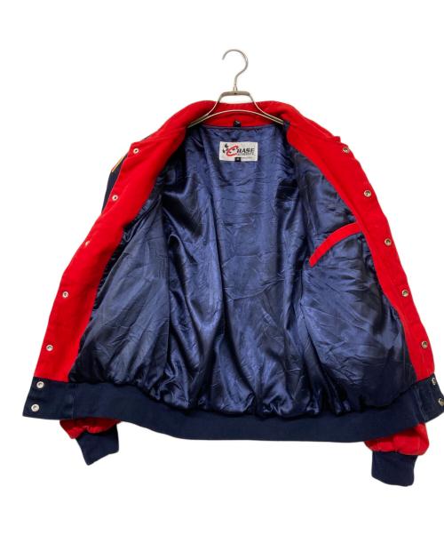 CHASE（チェイス）CHASE (チェイス) 古着DUPONT レーシングジャケット レッド×ネイビー サイズ:Ｍの古着・服飾アイテム