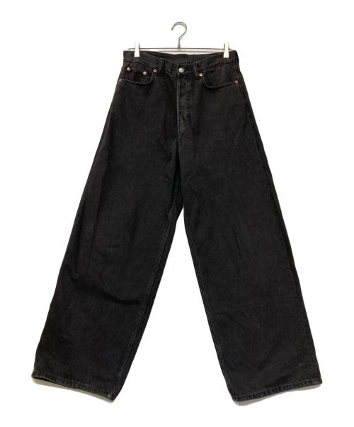 WEEKDAY（ウイークデイ）WEEKDAY (ウイークデイ) Astro Loose Baggy Jeans ブラック サイズ:W28×L32の古着・服飾アイテム