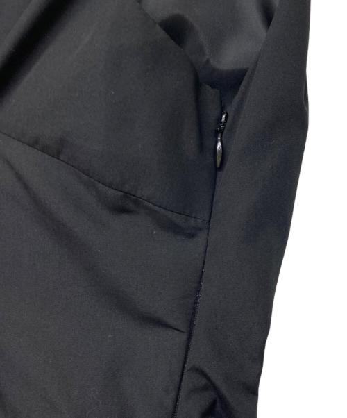 JUSGLITTY（ジャスグリッティー）JUSGLITTY (ジャスグリッティー) バックギャザーカラーワンピース ブラック サイズ:SIZE 2の古着・服飾アイテム
