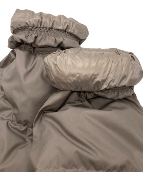 nano・universe（ナノ・ユニバース）nano・universe (ナノ・ユニバース) 西川ダウン フードロングダウンコート ピンクベージュ サイズ:40の古着・服飾アイテム