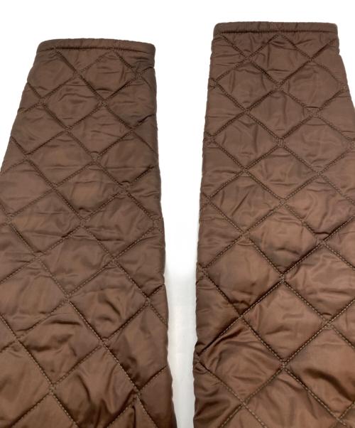 LAVENHAM（ラベンハム）LAVENHAM (ラベンハム) フーデットキルティングジャケット ブラウン サイズ:42の古着・服飾アイテム