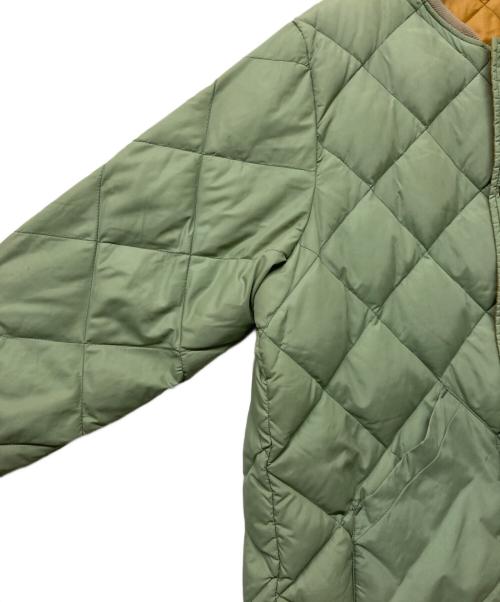 Eddie Bauer（エディーバウアー）Eddie Bauer (エディーバウアー) USA製 70sヴィンテージ黒タグ前期キルティングダウンジャケット ライトグリーン サイズ:-の古着・服飾アイテム