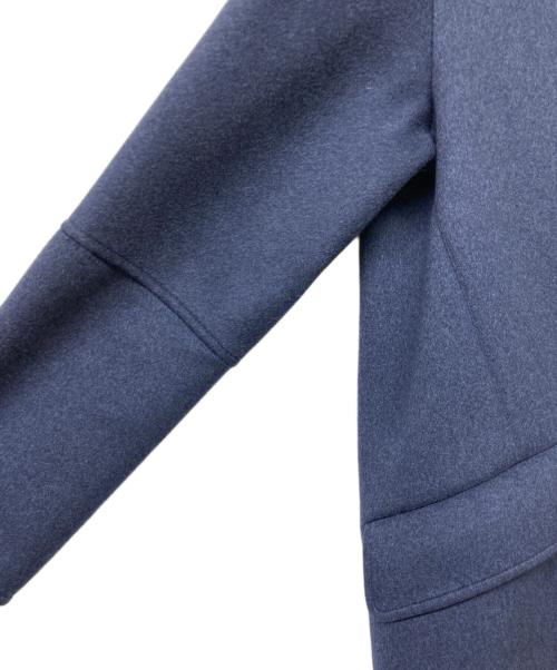 DES PRES（デ プレ）DES PRES (デ プレ) カシミヤノーカラーコート ブルー サイズ:36の古着・服飾アイテム