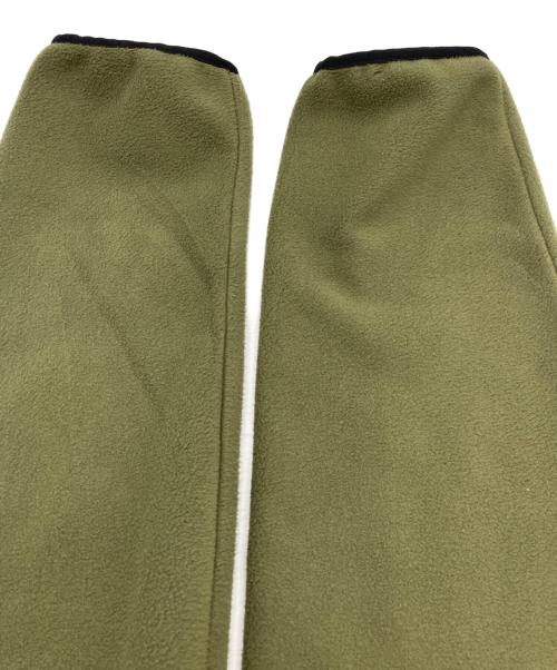 MILLET（ミレー）MILLET (ミレー) ABRASION FLEECE HOODIE カーキ×オレンジ サイズ:Sの古着・服飾アイテム