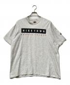 NIKEナイキ）の古着「90s USA製 ヴィンテージ NIKE TOWN限定プリントTシャツ」｜ホワイト