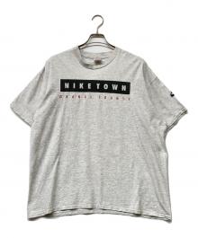 NIKE（ナイキ）の古着「90s USA製 ヴィンテージ NIKE TOWN限定プリントTシャツ」｜ホワイト