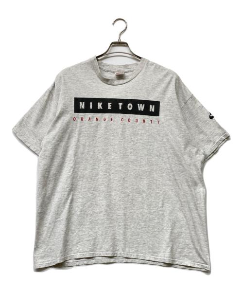 NIKE（ナイキ）NIKE (ナイキ) 90s USA製 ヴィンテージ NIKE TOWN限定プリントTシャツ ホワイト サイズ:XLの古着・服飾アイテム