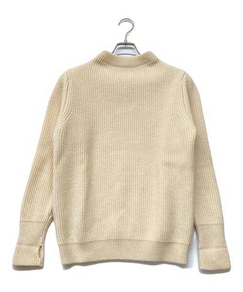 ANDERSEN-ANDERSEN（アンデルセン アンデルセン）ANDERSEN-ANDERSEN (アンデルセン アンデルセン) リブニットセーター アイボリー サイズ:Mの古着・服飾アイテム