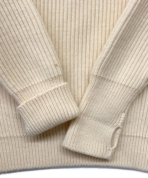 ANDERSEN-ANDERSEN（アンデルセン アンデルセン）ANDERSEN-ANDERSEN (アンデルセン アンデルセン) リブニットセーター アイボリー サイズ:Mの古着・服飾アイテム