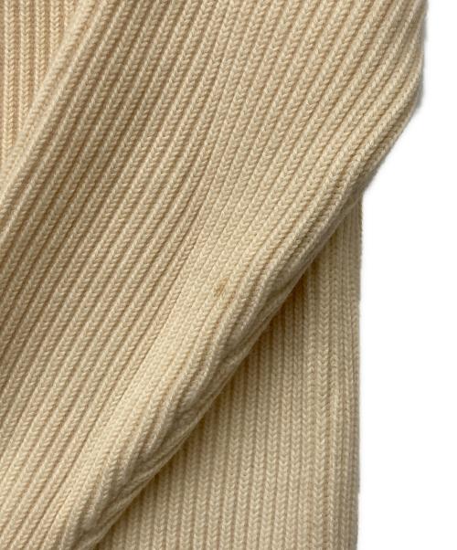 ANDERSEN-ANDERSEN（アンデルセン アンデルセン）ANDERSEN-ANDERSEN (アンデルセン アンデルセン) リブニットセーター アイボリー サイズ:Mの古着・服飾アイテム