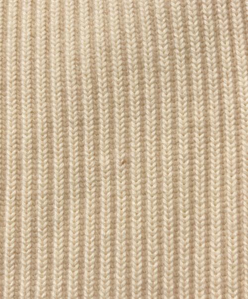 ANDERSEN-ANDERSEN（アンデルセン アンデルセン）ANDERSEN-ANDERSEN (アンデルセン アンデルセン) リブニットセーター アイボリー サイズ:Mの古着・服飾アイテム