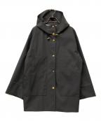 Nobleノーブル）の古着「22AW ウインドプルーフフーデッドブルゾン」｜グレー