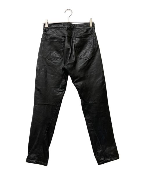 beautiful people（ビューティフルピープル）beautiful people (ビューティフルピープル) ラムレザーパンツ ブラック サイズ:34の古着・服飾アイテム
