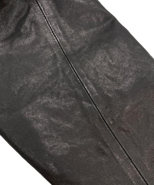 beautiful people（ビューティフルピープル）beautiful people (ビューティフルピープル) ラムレザーパンツ ブラック サイズ:34の古着・服飾アイテム