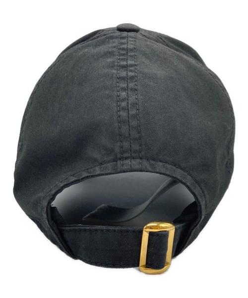 CELINE（セリーヌ）CELINE (セリーヌ) トリオンフ ベースボールキャップ ブラック サイズ:Lの古着・服飾アイテム