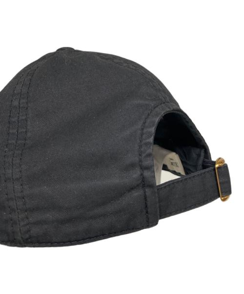 CELINE（セリーヌ）CELINE (セリーヌ) トリオンフ ベースボールキャップ ブラック サイズ:Lの古着・服飾アイテム