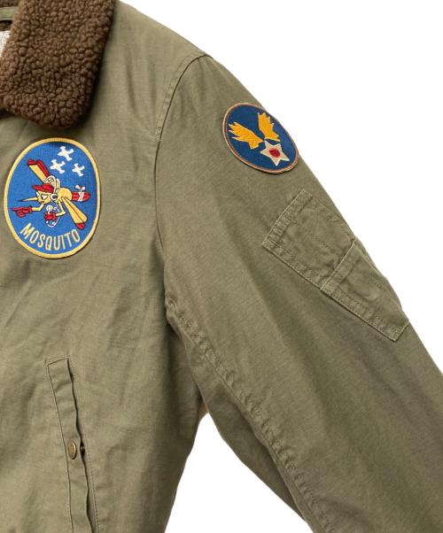 AVIREX（アヴィレックス）AVIREX (アヴィレックス) B-15A COMERCIAL カーキ サイズ:XLの古着・服飾アイテム