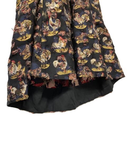 CARVEN（カルヴェン）CARVEN (カルヴェン) 刺繍ジャガードワンピース マルチカラー サイズ:36の古着・服飾アイテム