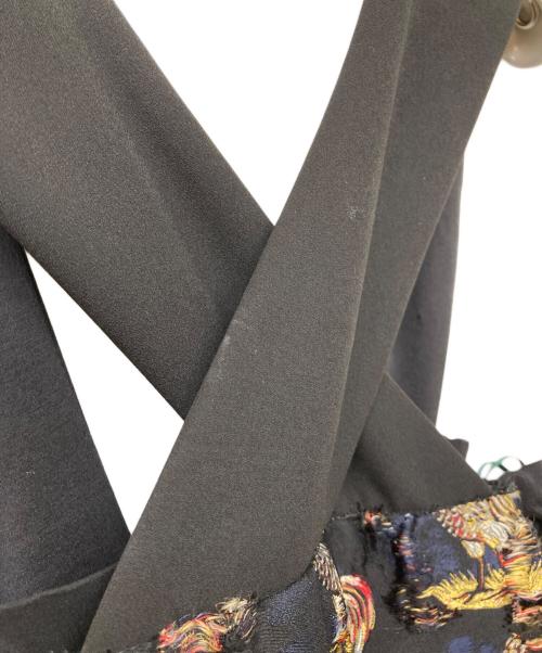 CARVEN（カルヴェン）CARVEN (カルヴェン) 刺繍ジャガードワンピース マルチカラー サイズ:36の古着・服飾アイテム