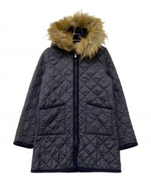 LAVENHAM（ラベンハム）の古着「2wayキルティングジャケット」｜ネイビー