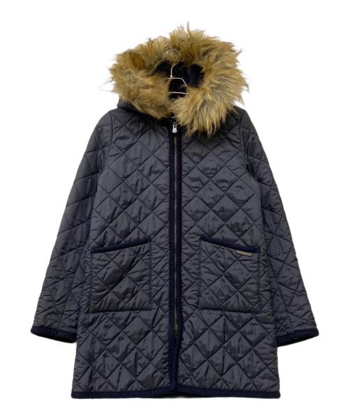 LAVENHAM（ラベンハム）LAVENHAM (ラベンハム) 2wayキルティングジャケット ネイビー サイズ:36の古着・服飾アイテム