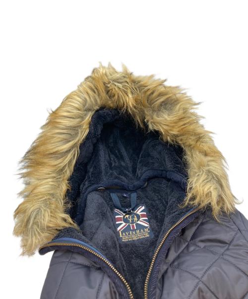 LAVENHAM（ラベンハム）LAVENHAM (ラベンハム) 2wayキルティングジャケット ネイビー サイズ:36の古着・服飾アイテム