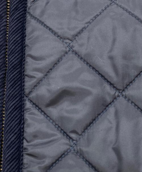 LAVENHAM（ラベンハム）LAVENHAM (ラベンハム) 2wayキルティングジャケット ネイビー サイズ:36の古着・服飾アイテム