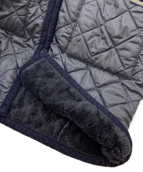LAVENHAM（ラベンハム）LAVENHAM (ラベンハム) 2wayキルティングジャケット ネイビー サイズ:36の古着・服飾アイテム