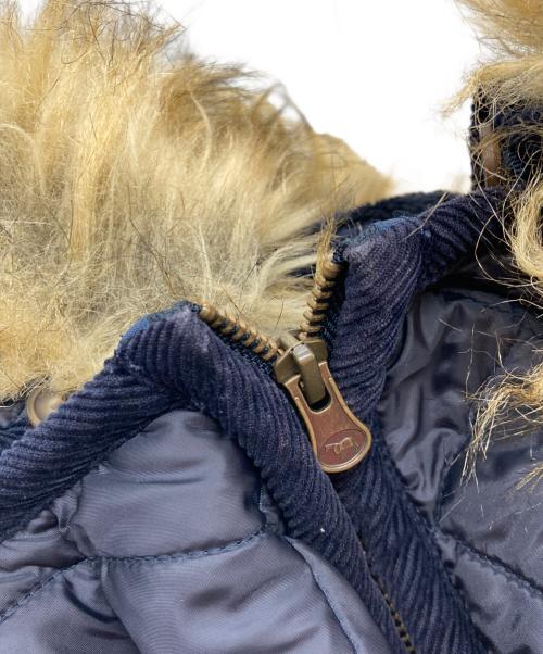 LAVENHAM（ラベンハム）LAVENHAM (ラベンハム) 2wayキルティングジャケット ネイビー サイズ:36の古着・服飾アイテム