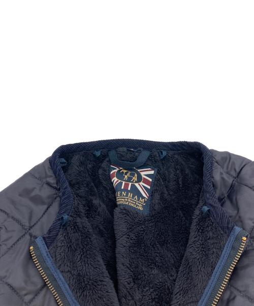 LAVENHAM（ラベンハム）LAVENHAM (ラベンハム) 2wayキルティングジャケット ネイビー サイズ:36の古着・服飾アイテム