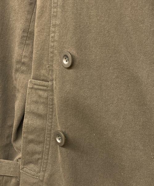 goa（ゴア）goa (ゴア) 00s Y2K メタルボタンギミックトレンチコート オリーブ サイズ:FREEの古着・服飾アイテム