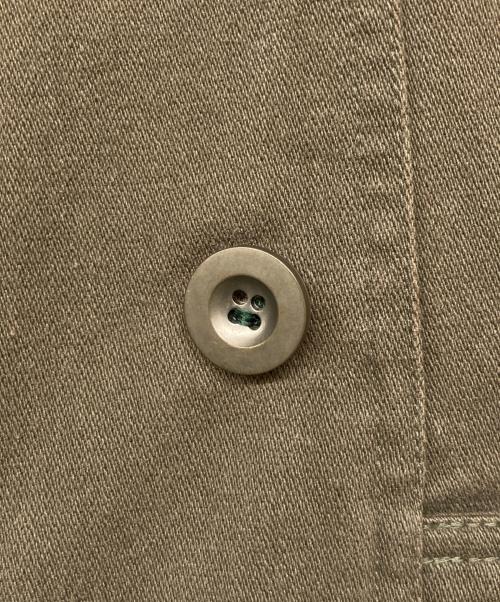 goa（ゴア）goa (ゴア) 00s Y2K メタルボタンギミックトレンチコート オリーブ サイズ:FREEの古着・服飾アイテム