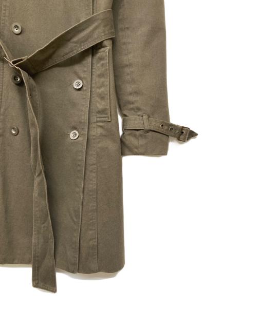 goa（ゴア）goa (ゴア) 00s Y2K メタルボタンギミックトレンチコート オリーブ サイズ:FREEの古着・服飾アイテム