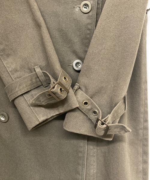 goa（ゴア）goa (ゴア) 00s Y2K メタルボタンギミックトレンチコート オリーブ サイズ:FREEの古着・服飾アイテム