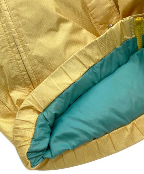 MONCLER（モンクレール）MONCLER (モンクレール) アシックス期ヴィンテージダウンジャケット イエロー サイズ:胸囲 85・身長160cmの古着・服飾アイテム