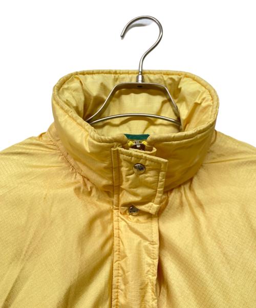 MONCLER（モンクレール）MONCLER (モンクレール) アシックス期ヴィンテージダウンジャケット イエロー サイズ:胸囲 85・身長160cmの古着・服飾アイテム
