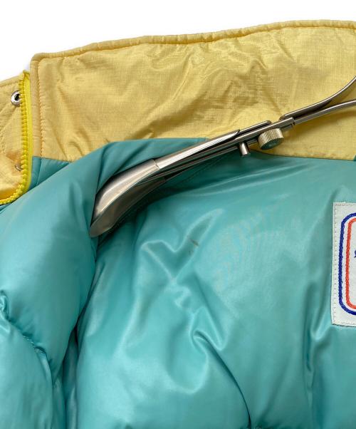 MONCLER（モンクレール）MONCLER (モンクレール) アシックス期ヴィンテージダウンジャケット イエロー サイズ:胸囲 85・身長160cmの古着・服飾アイテム