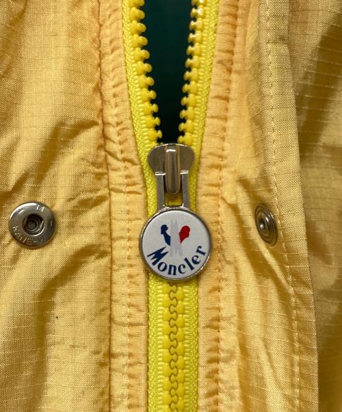 MONCLER（モンクレール）MONCLER (モンクレール) アシックス期ヴィンテージダウンジャケット イエロー サイズ:胸囲 85・身長160cmの古着・服飾アイテム