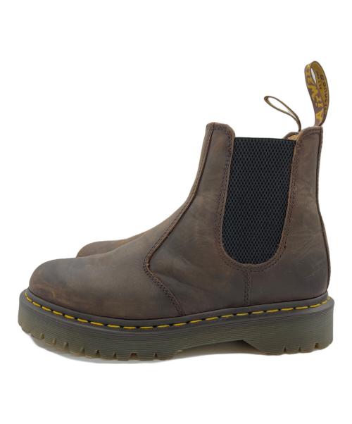 Dr.Martens（ドクターマーチン）Dr.Martens (ドクターマーチン) 2976 CHELSEA BOOT ブラウン サイズ:8（UK７）の古着・服飾アイテム