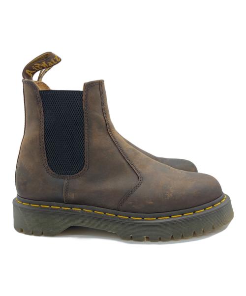 Dr.Martens（ドクターマーチン）Dr.Martens (ドクターマーチン) 2976 CHELSEA BOOT ブラウン サイズ:8（UK７）の古着・服飾アイテム