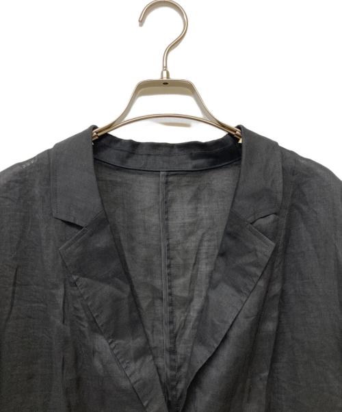 Spick and Span（スピック＆スパン）Spick and Span (スピック＆スパン) 25SS ラミーミックスシアージャケット ブラック サイズ:size36の古着・服飾アイテム