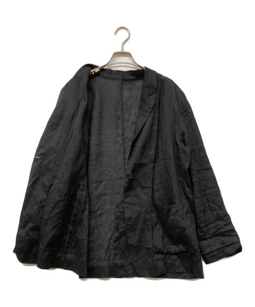 Spick and Span（スピック＆スパン）Spick and Span (スピック＆スパン) 25SS ラミーミックスシアージャケット ブラック サイズ:size36の古着・服飾アイテム